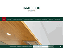 Tablet Screenshot of jamieloh.com.au